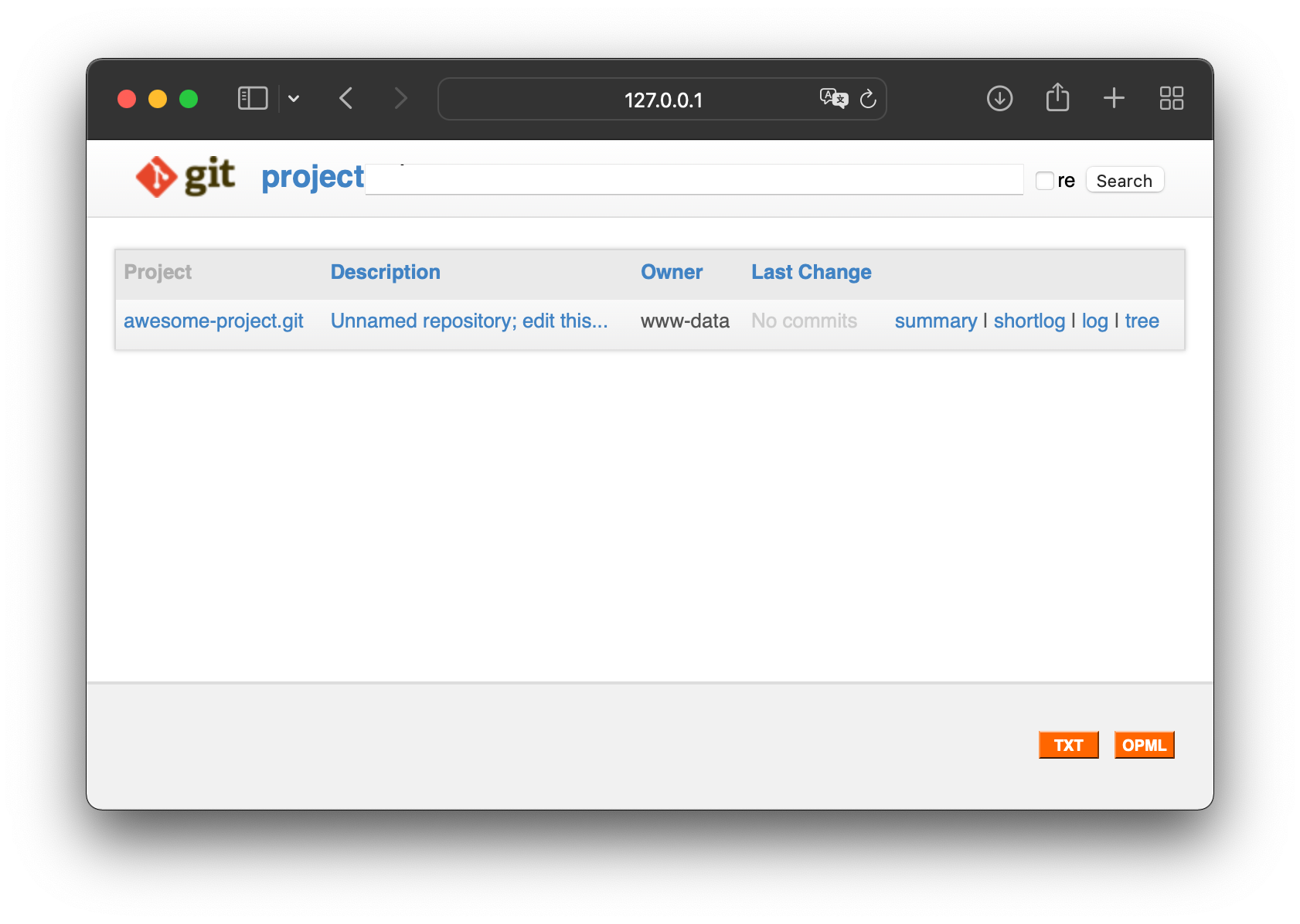 GitWeb
