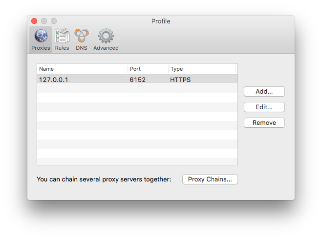 Proxy Servers